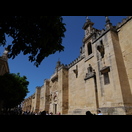 Die südöstliche Fassade der Moschee-Kathedrale